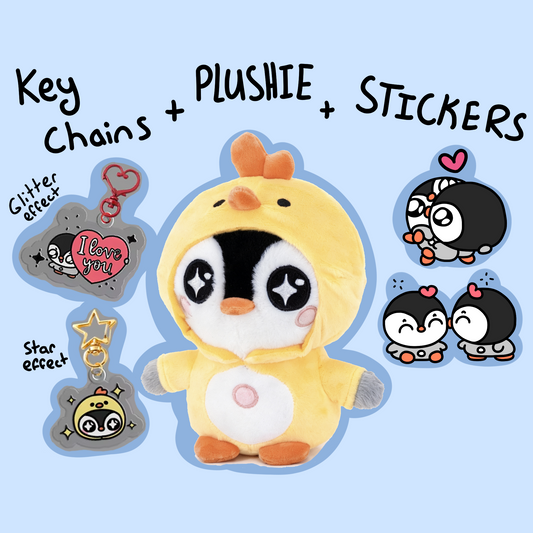 Penguin x duck plushy Tier 2